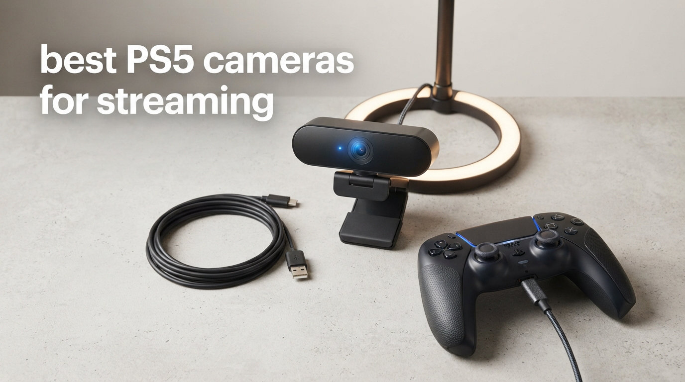 best PS5 cameras for streaming