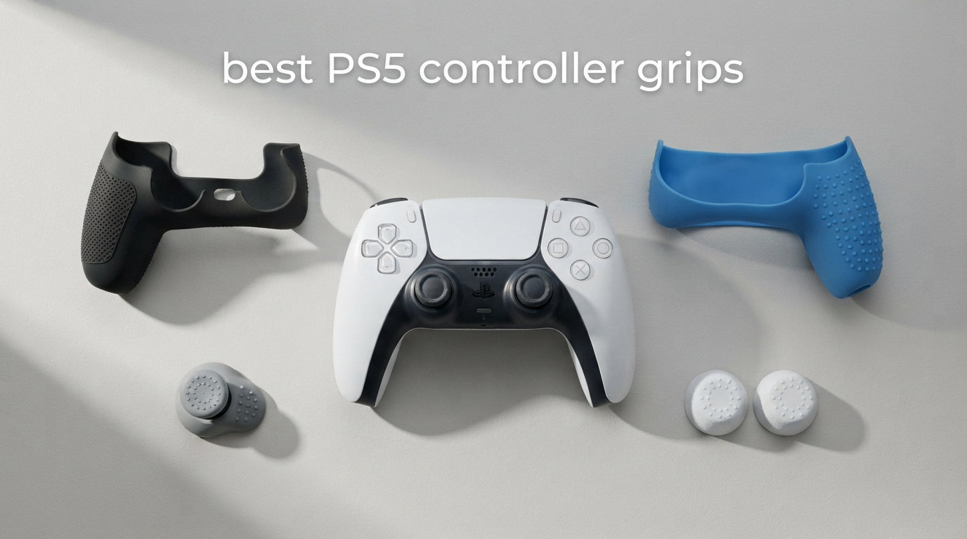 best PS5 controller grips