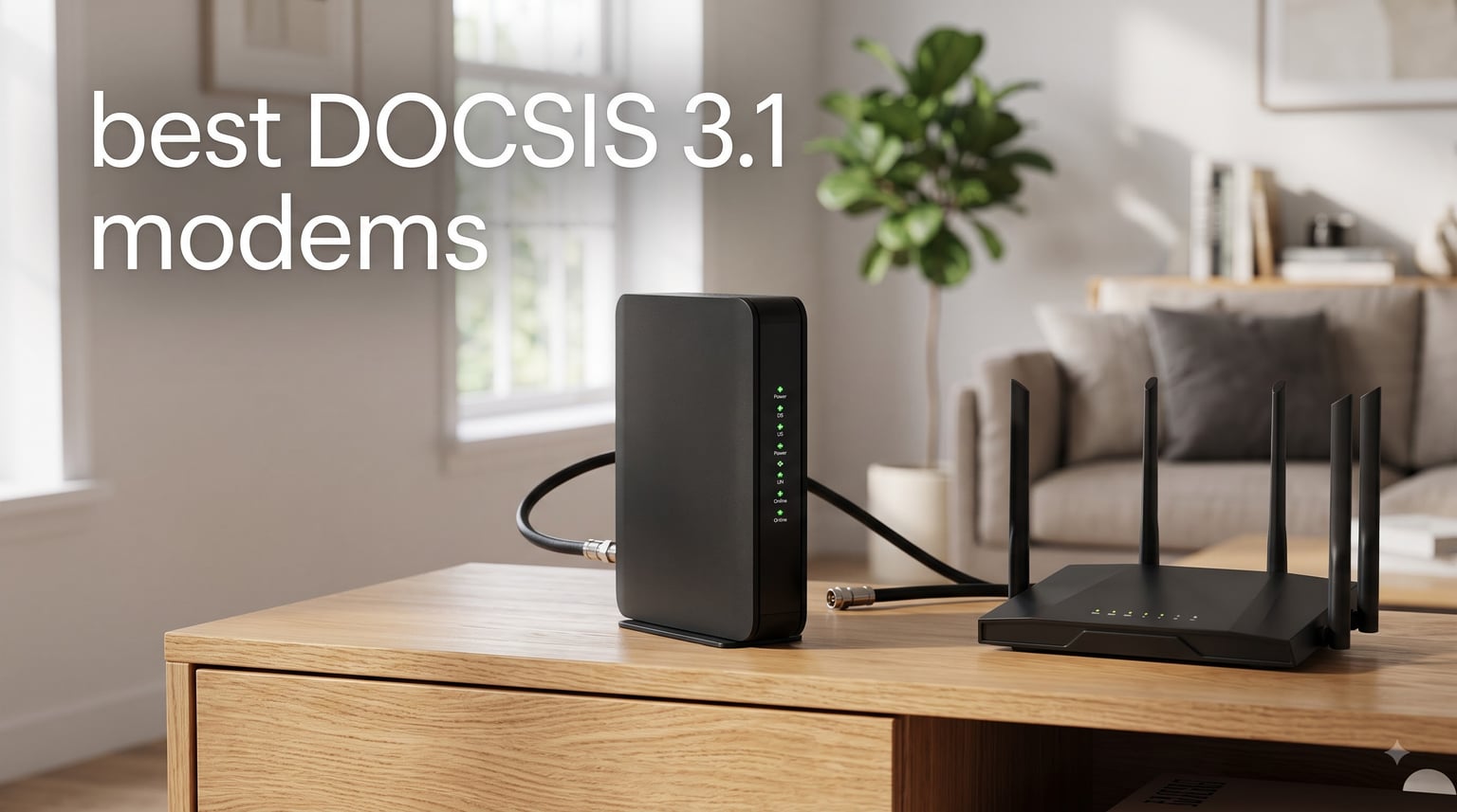 best DOCSIS 3.1 modems