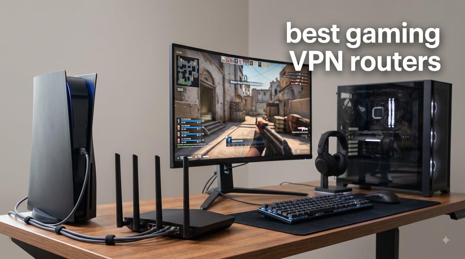 best gaming VPN routers