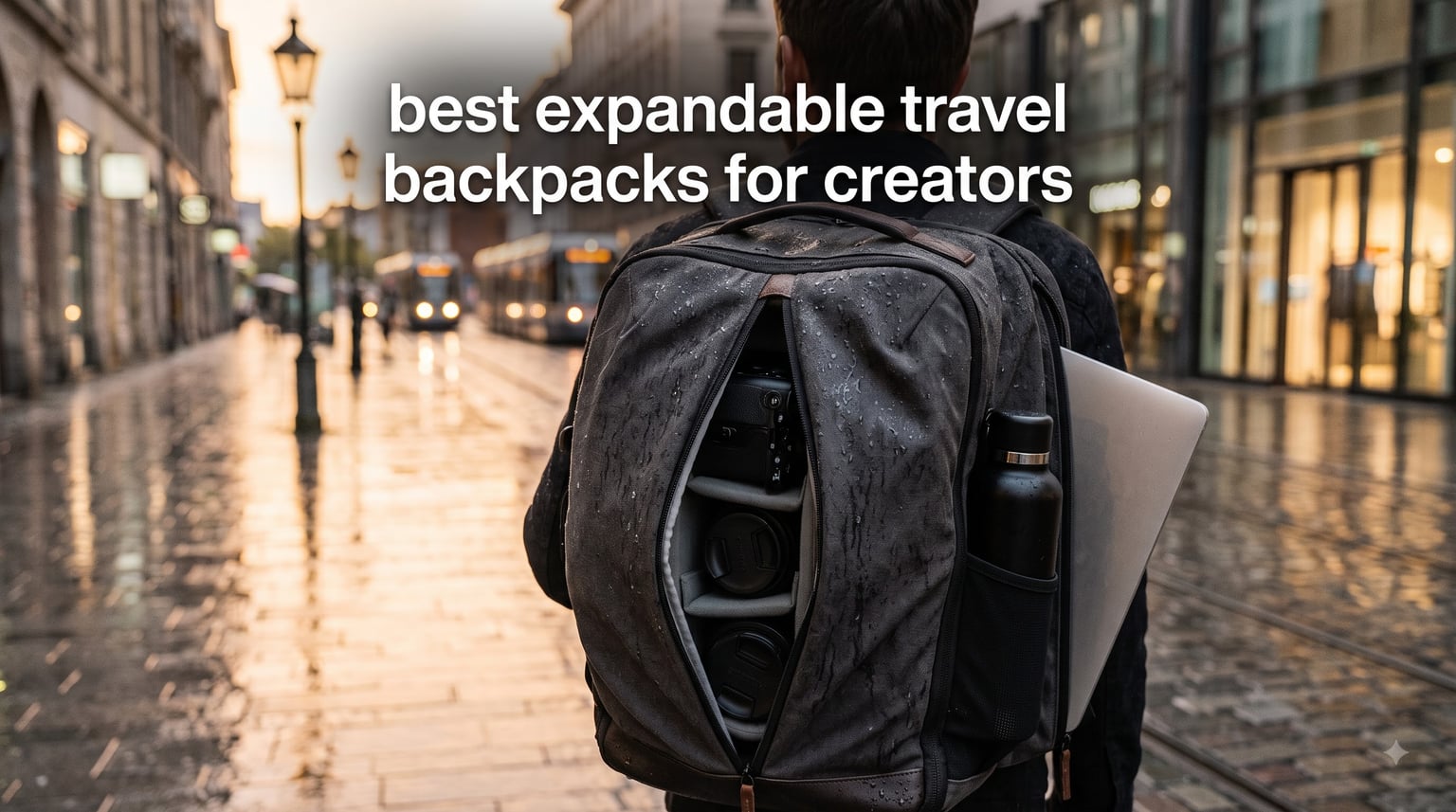 best expandable travel backpacks for creators