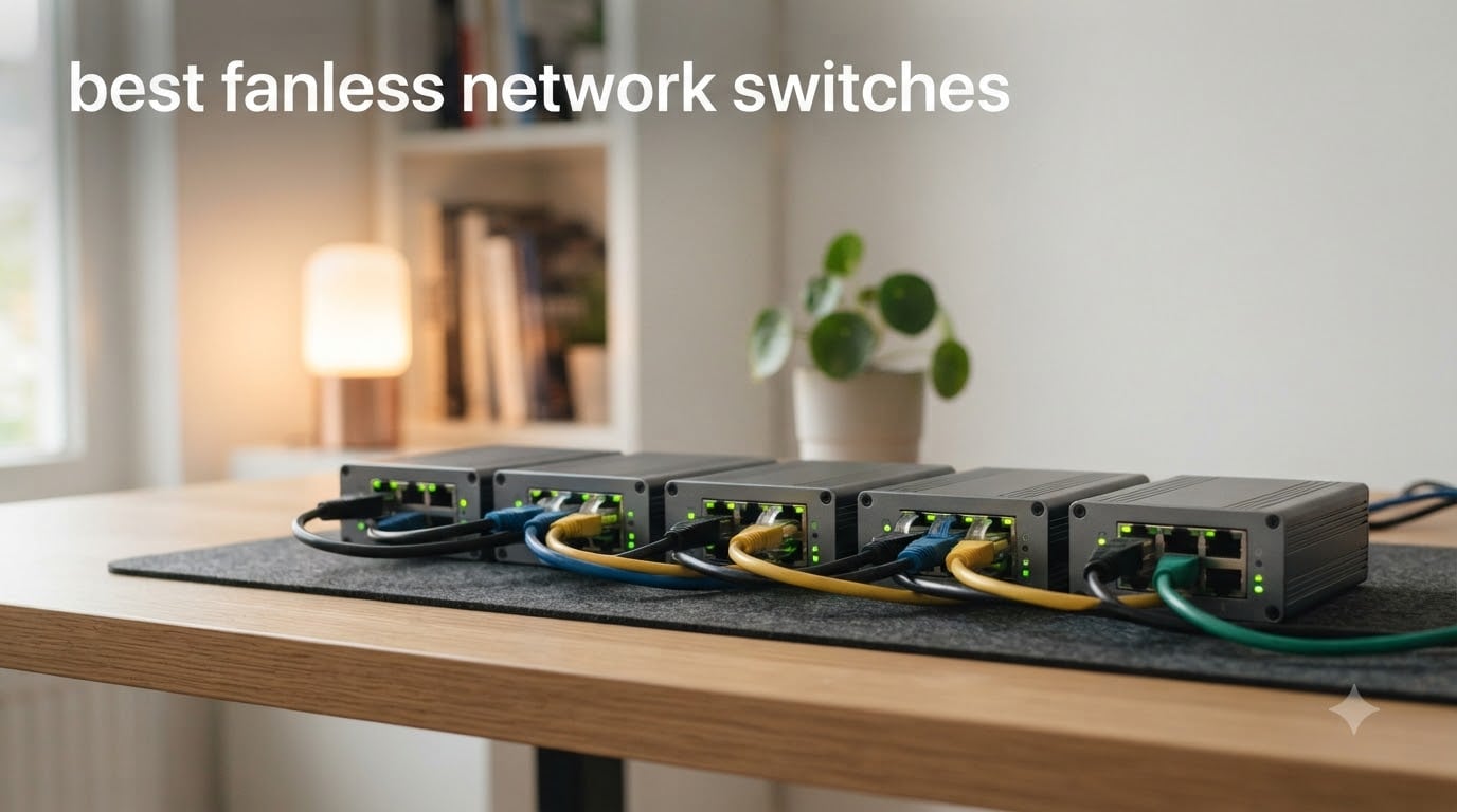 best fanless network switches