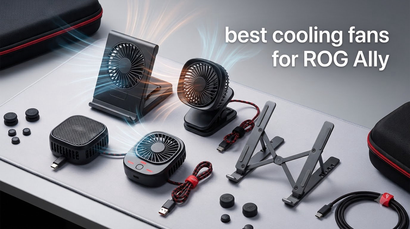 best cooling fans for ROG Ally