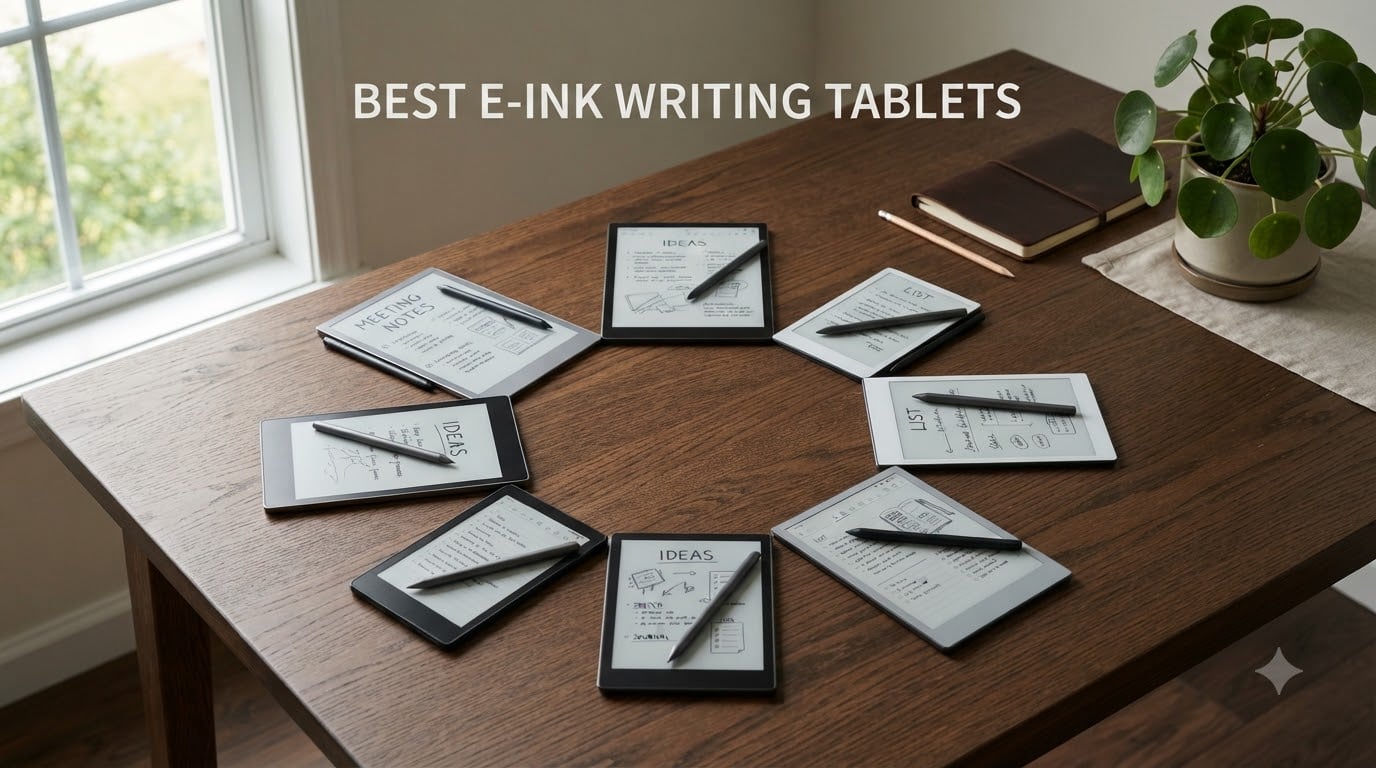 best e-ink writing tablets