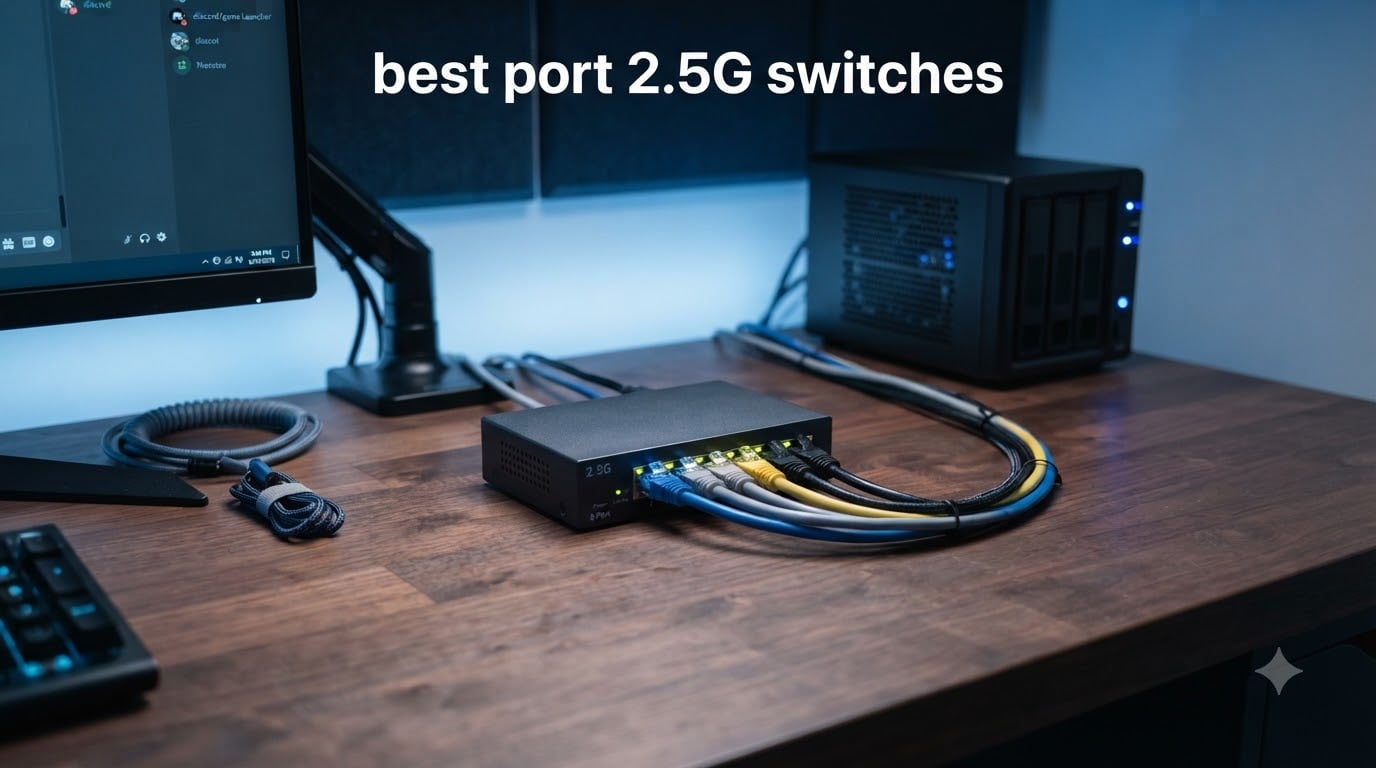 best 8 port 2.5G switches
