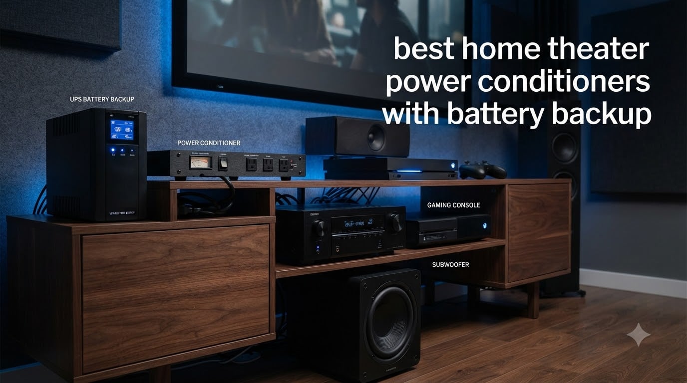 best home theater power conditioners with battery backup