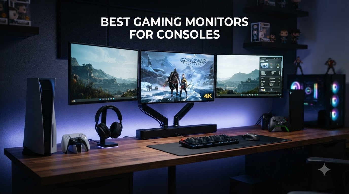best gaming monitors for consoles