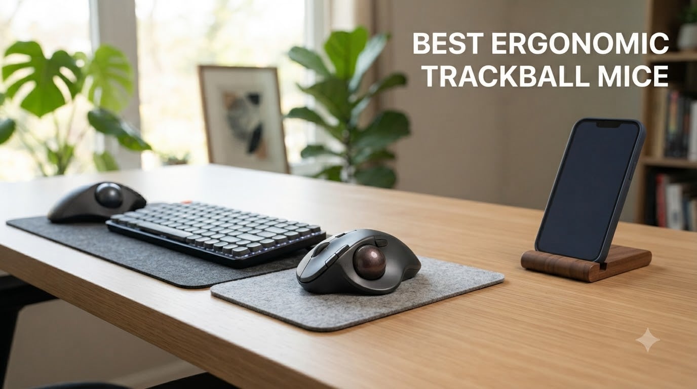 best ergonomic trackball mice