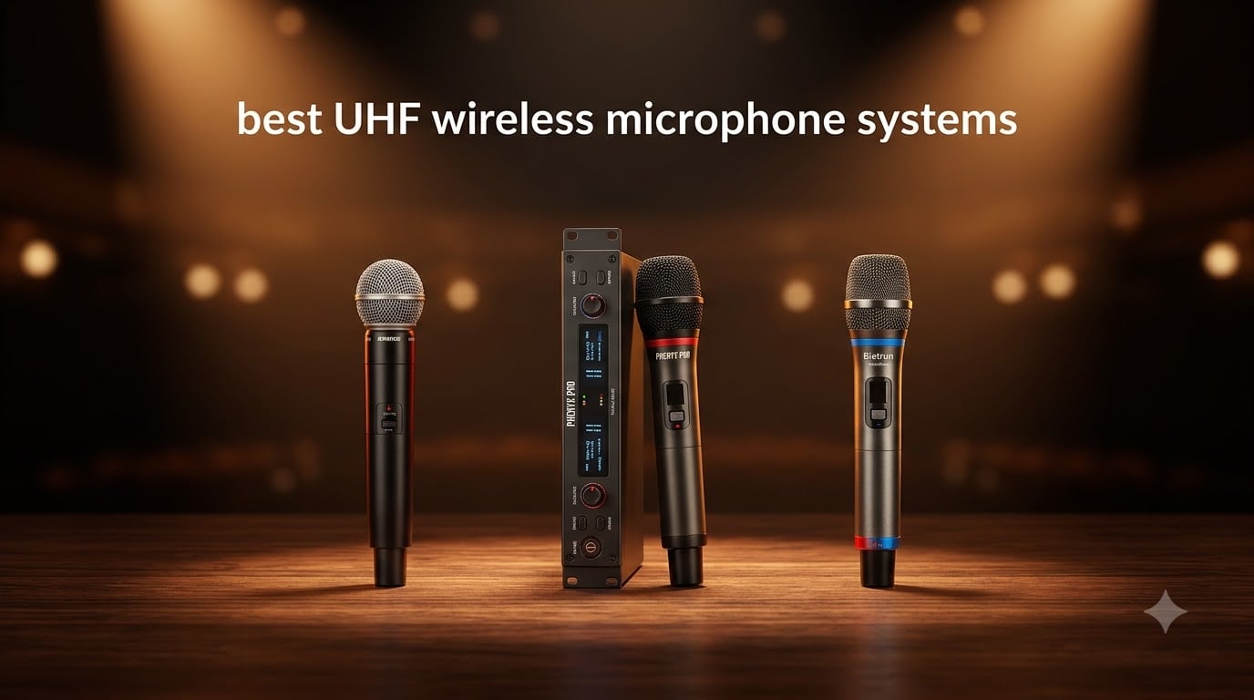 best UHF wireless microphone systems