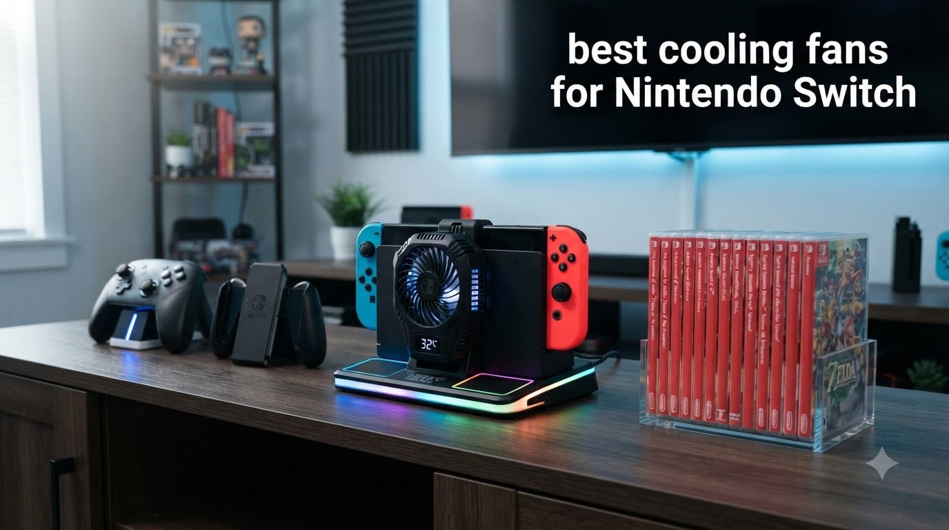 best cooling fans for Nintendo Switch