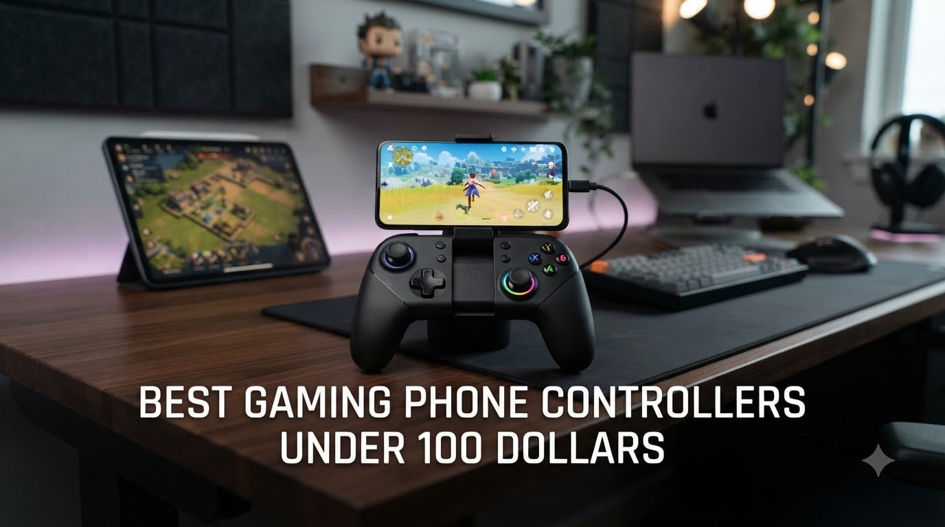 best gaming phone controllers under 100 dollars