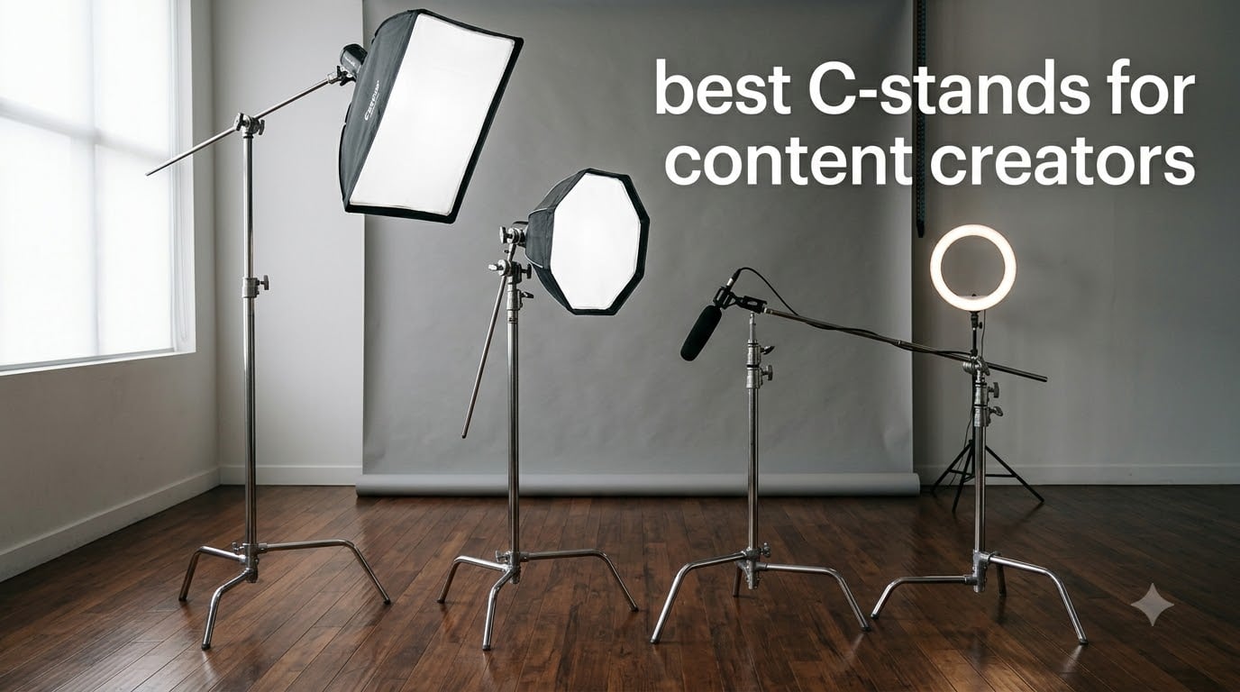 best C-stands for content creators