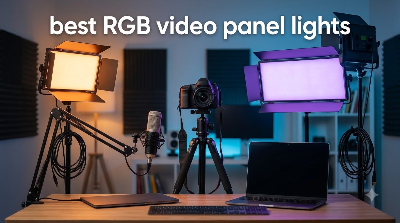 best RGB video panel lights