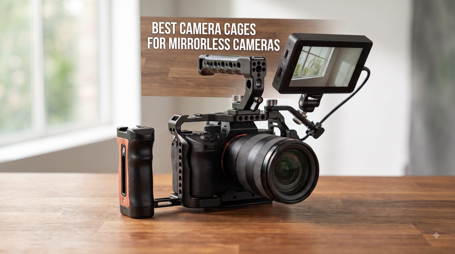 best camera cages for mirrorless cameras
