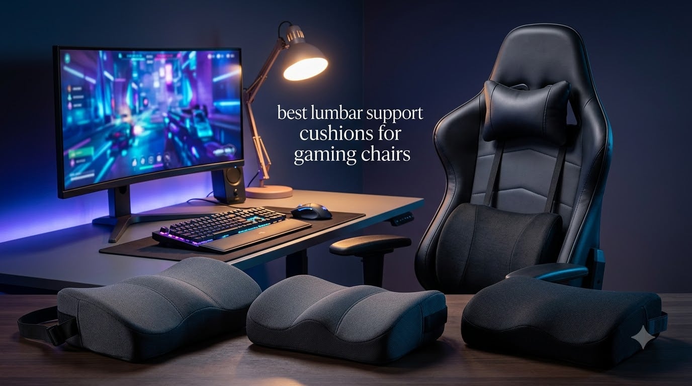 best lumbar support cushions for gaming chairs
