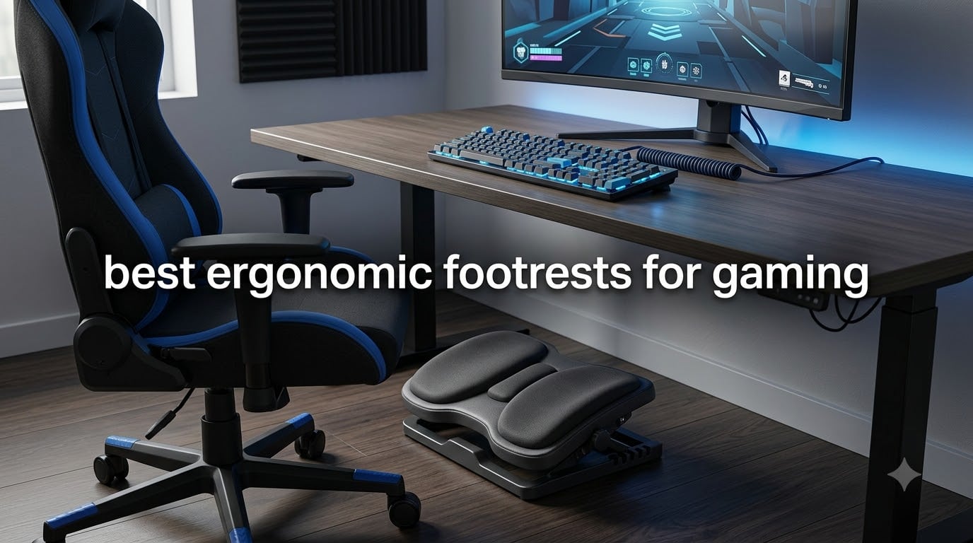 best ergonomic footrests for gaming