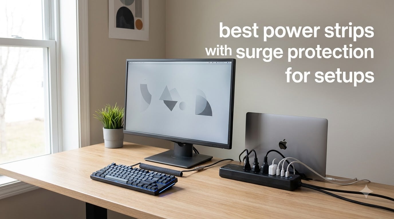 best power strips with surge protection for setups