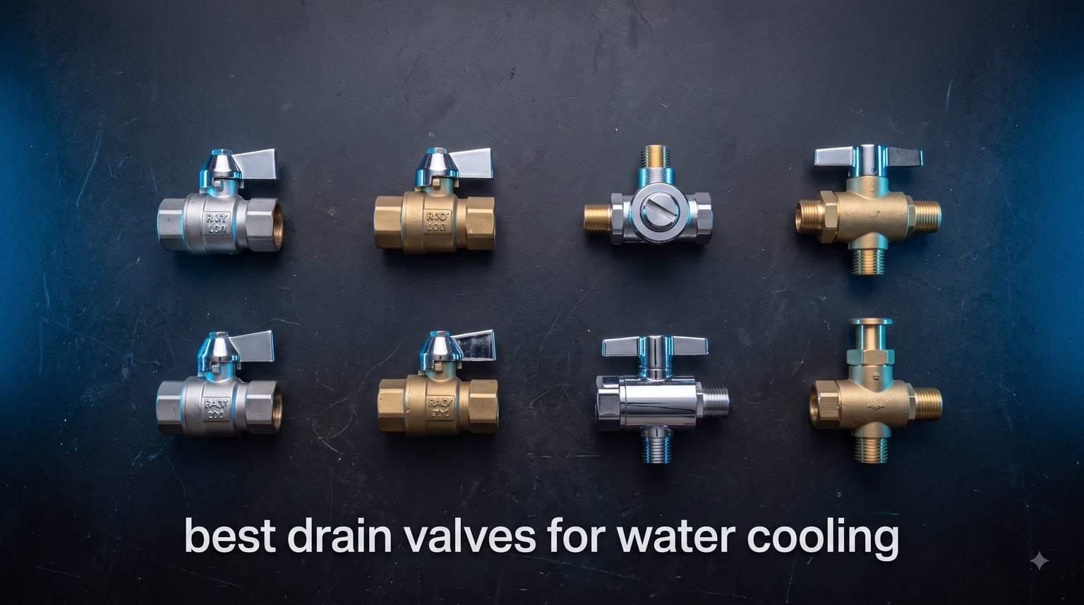 best drain valves for water cooling