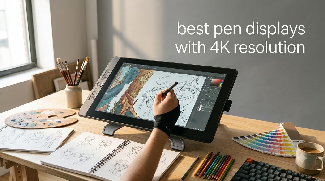 best pen displays with 4K resolution
