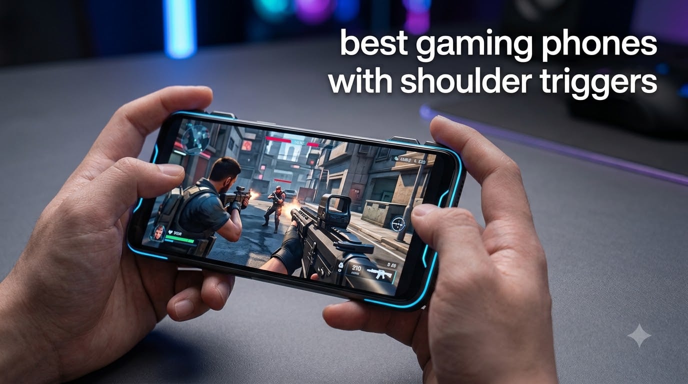best gaming phones with shoulder triggers