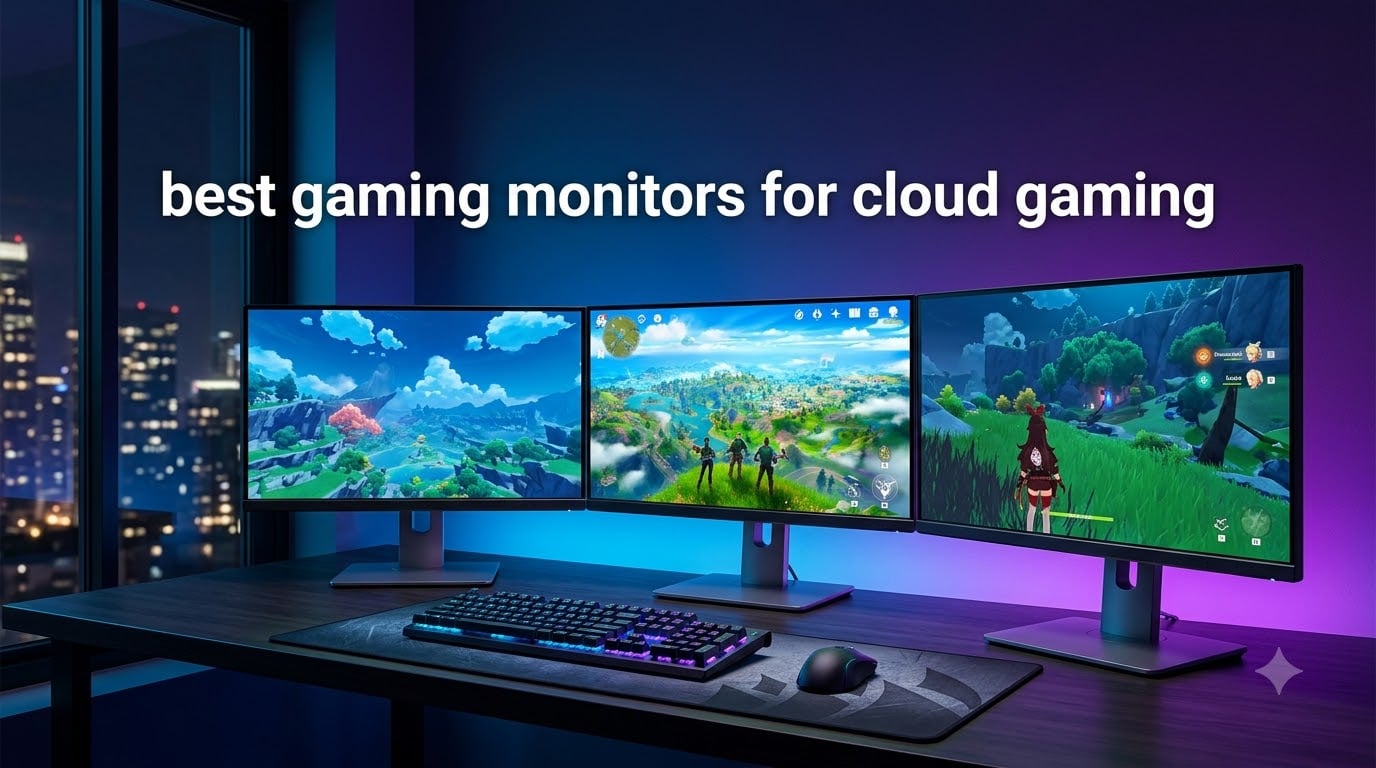 best gaming monitors for cloud gaming