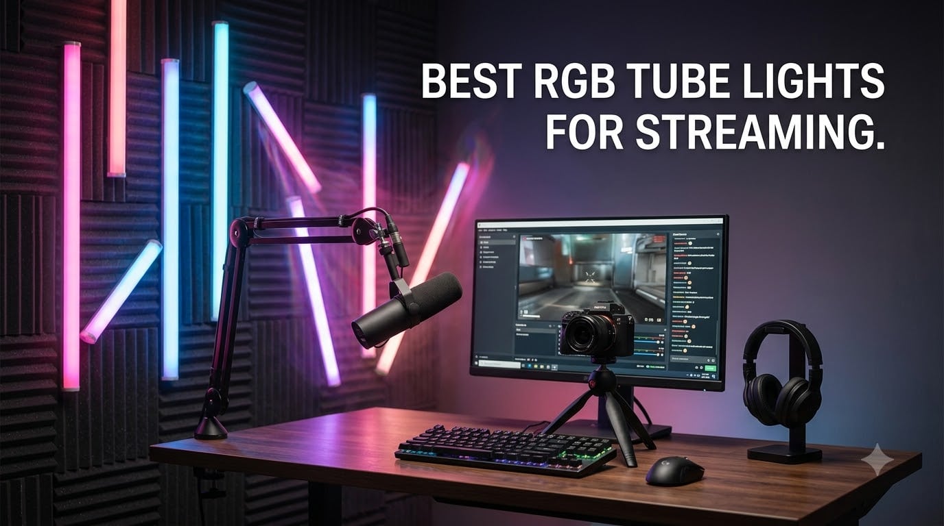 best RGB tube lights for streaming