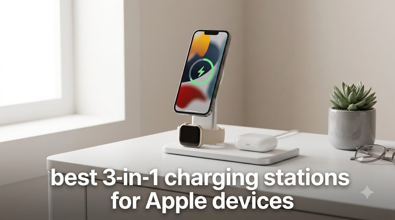 best 3-in-1 charging stations for Apple devices