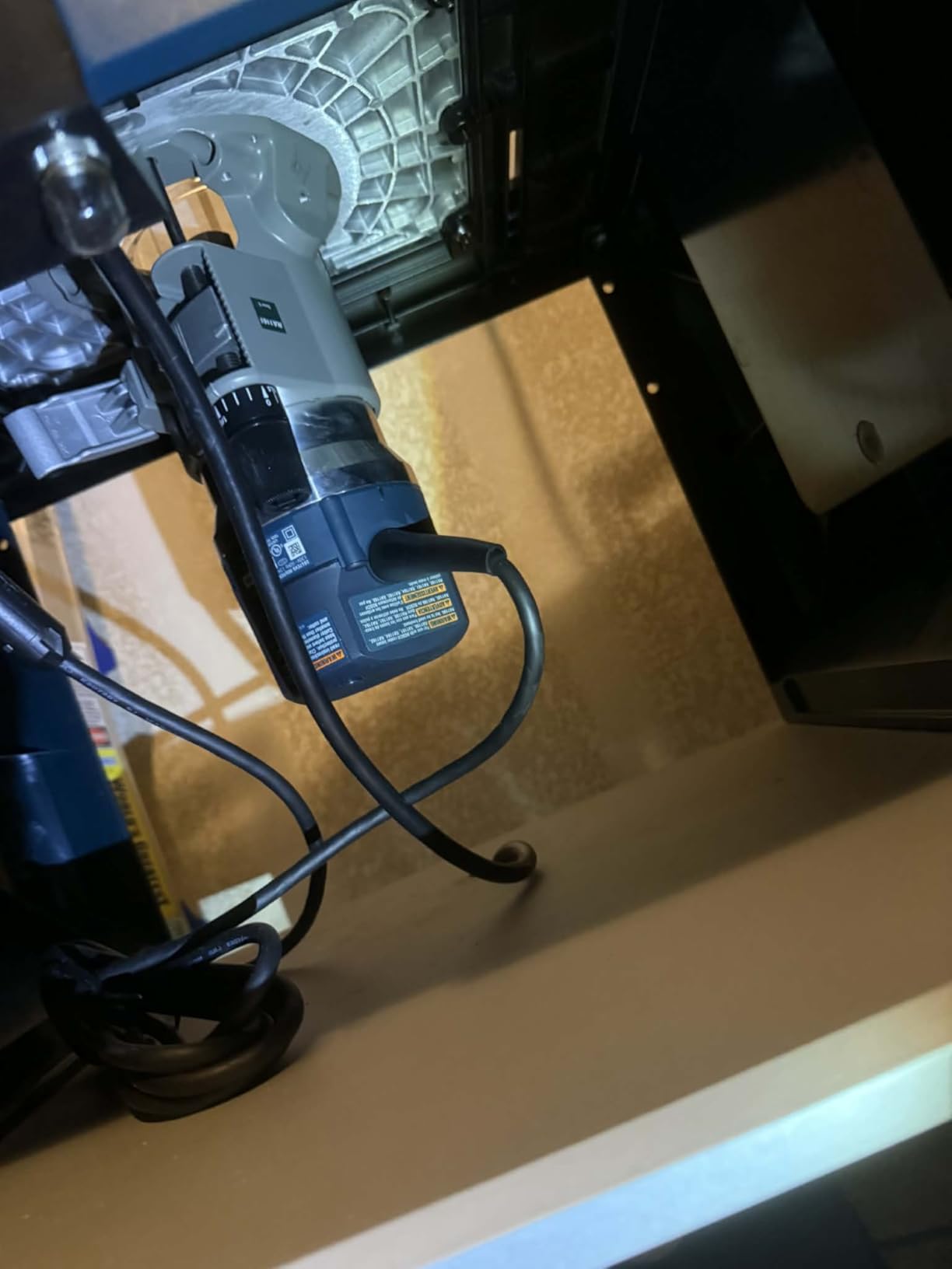 BOSCH Router 1617EVS 2.25 HP Electronic Fixed-Base Woodworking Router customer photo 1