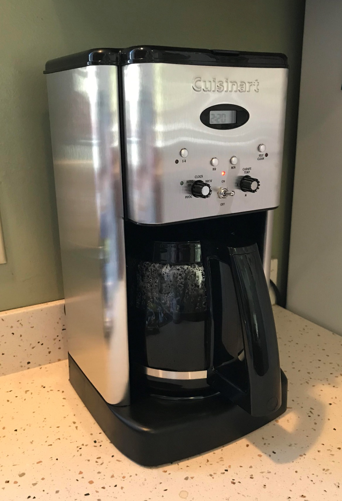 Cuisinart DCC-1200P1 Brew Central 12-Cup Programmable Coffeemaker Coffee Maker, Carafe, Brushed Chrome customer photo 1