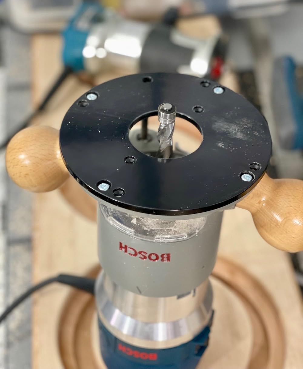 BOSCH Router 1617EVSPK 2.25 HP Combination Plunge- and Fixed-Base Woodworking Router customer photo 1