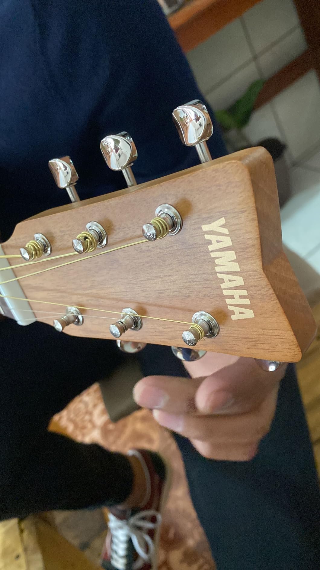 Yamaha JR1 FG Junior 3/4 Size Acoustic Guitar, Natural customer photo 1