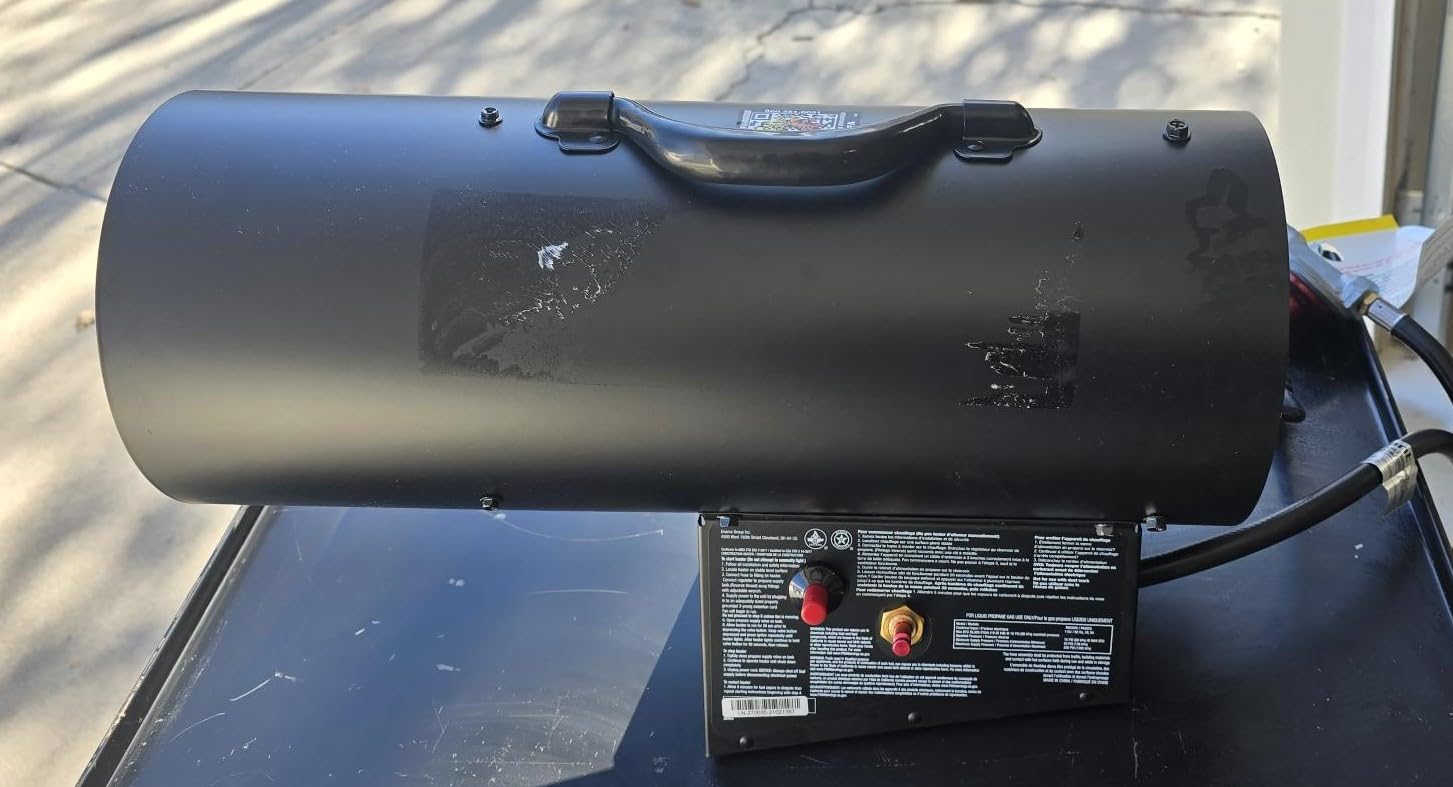 Mr. Heater MH35FA 35,000 BTU Propane Forced-Air Heater customer photo 1