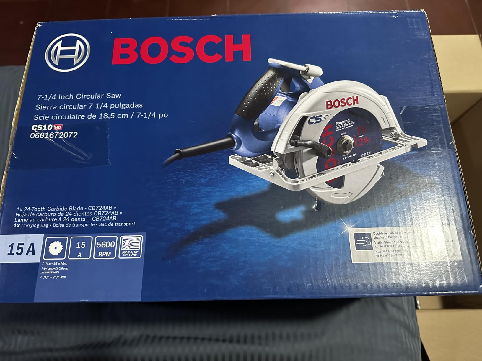 Bosch CS10 7-1/4 In. Circular Saw customer photo 1