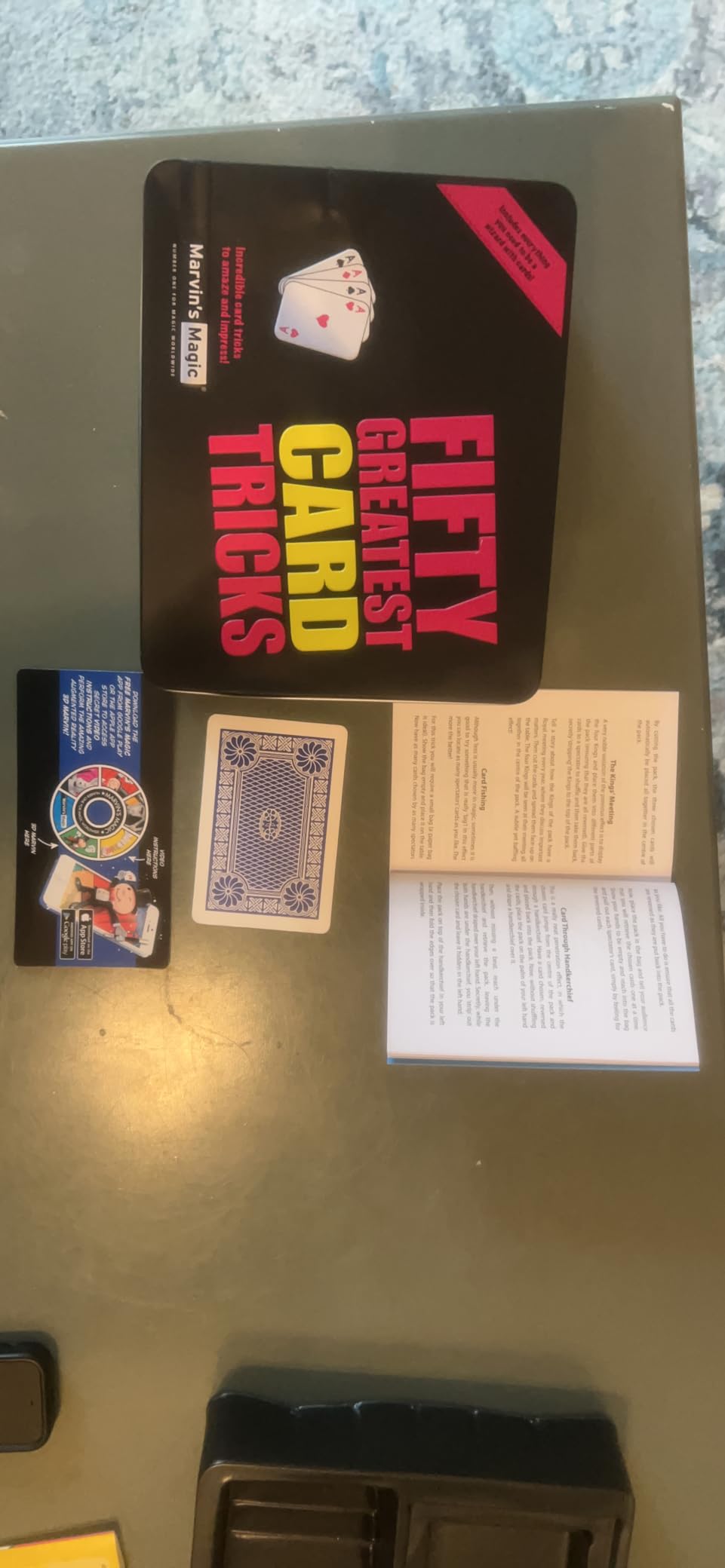 Marvin's Magic Fifty Greatest Card Tricks Set - Kids & Adults Age 8+ customer photo 2
