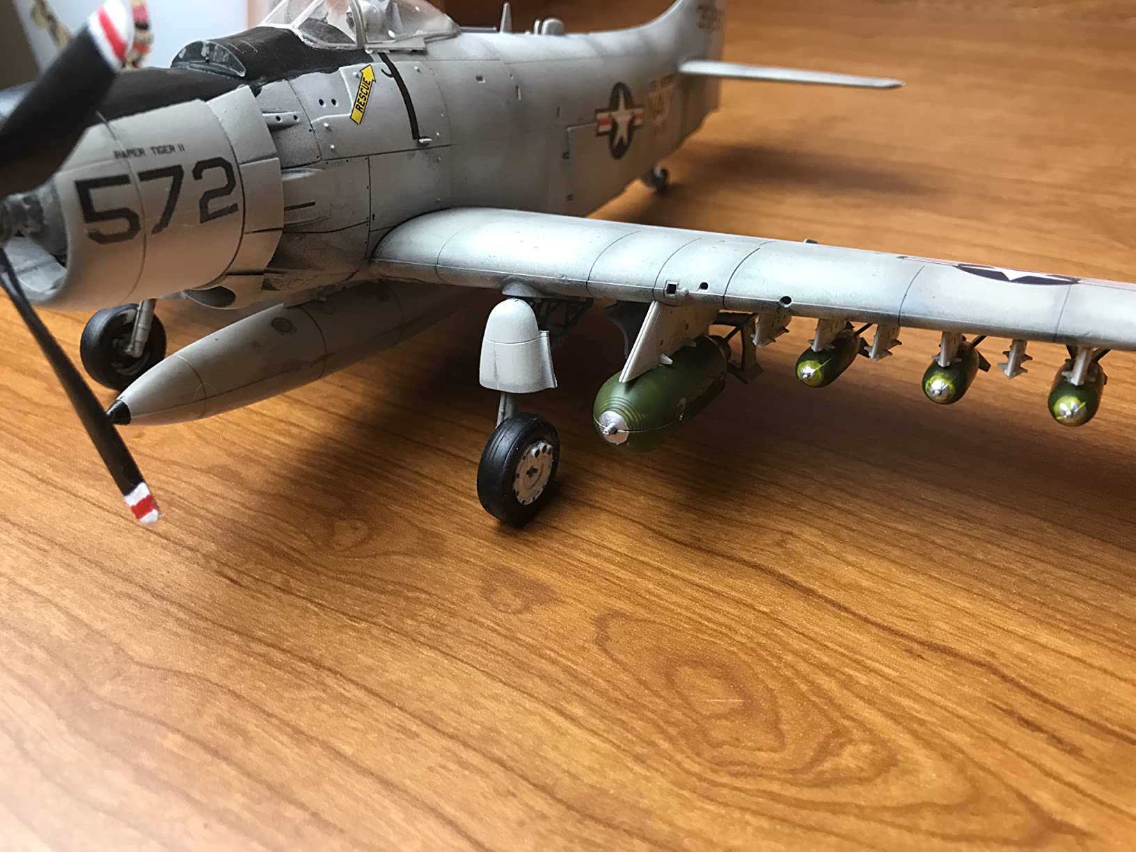 Tamiya Models Douglas A-1H Skyraider Model Kit, ages 12 Up customer photo 2