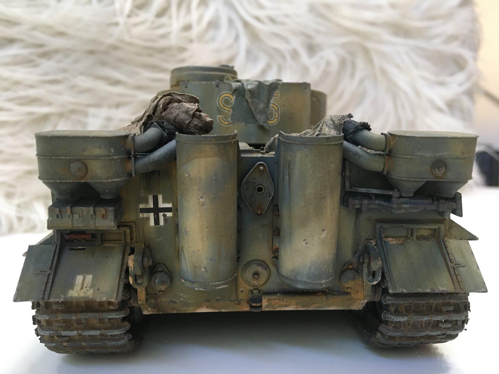 Tamiya 35216 1/35 Ger. Tiger I Early Production Tank Plastic Model Kit for Unisex Adult customer photo 2