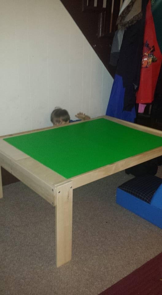 Beka Train Table with Top customer photo 1