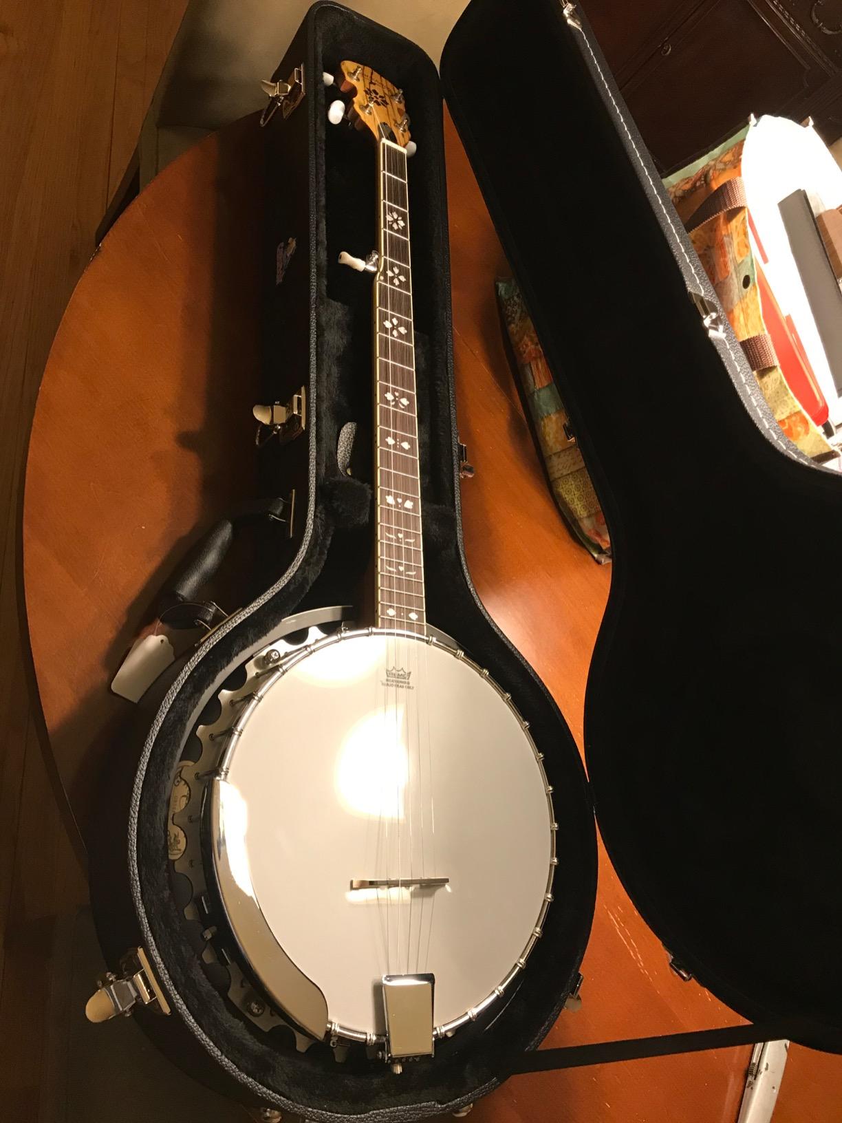 Carrion C-2901 Black Hardshell 5-string Resonator Banjo Case,NEW customer photo 1