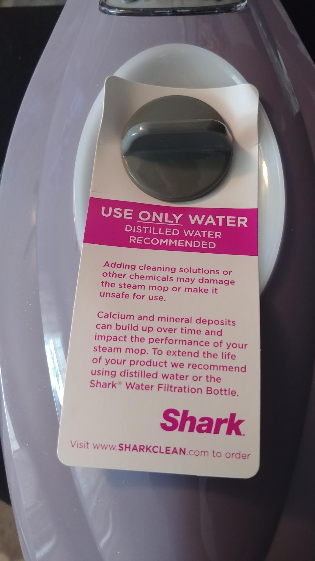 Shark Steam Pocket Mop with 2 Washable Double-sided Pads, Purple, S3501 customer photo 2