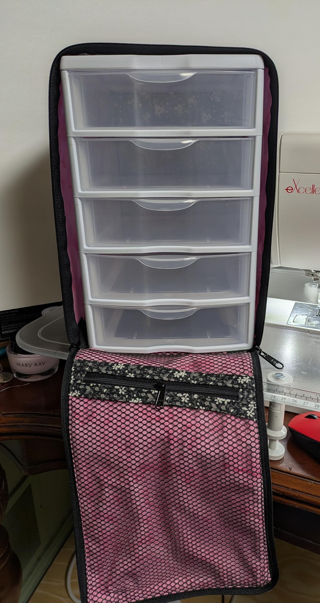 Sterilite Clearview Plastic Multipurpose Small 3 Drawer Desktop Storage Organization Unit for Home, Classrooms, or Office Spaces, White, (Pack of 6) | White - Organizing Drawers, Containers for Bathroom, Closet, Kitchen, and Bedroom customer photo 2