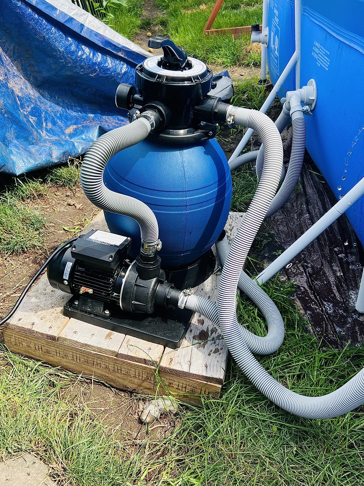 SWIMLINE HYDROTOOLS Complete Sand Filter System, 12