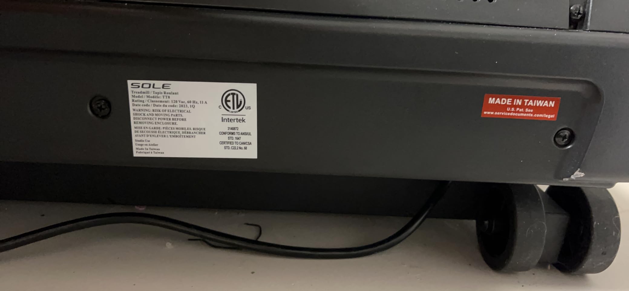 Sole Fitness F63/F65/F80/F85/TT8 Treadmill with Incline, Bluetooth, Foldable customer photo 2