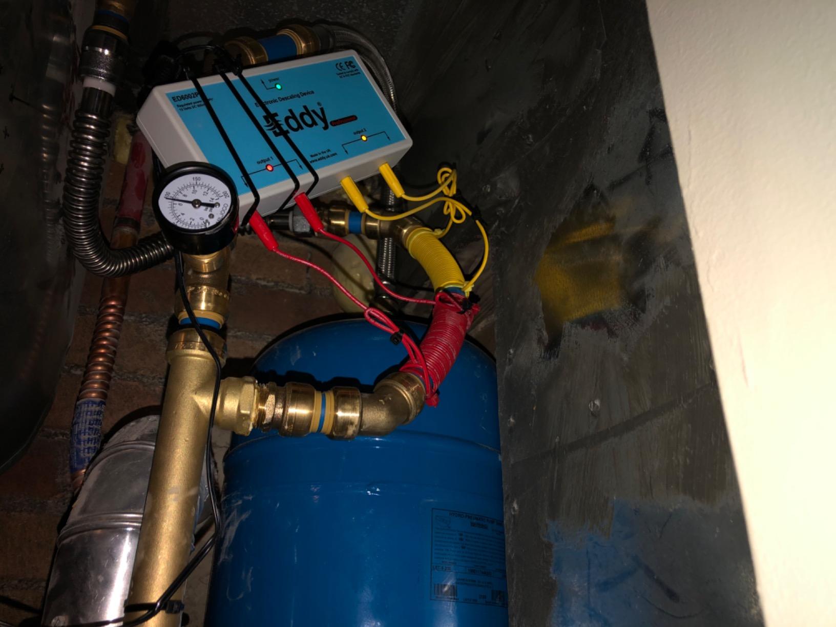 EDDY Inductive No Salt Water Softener Alternative | Electronic Water Descaler for Whole House | Reduces Limescale | Electromagnetic Water Conditioner customer photo 2