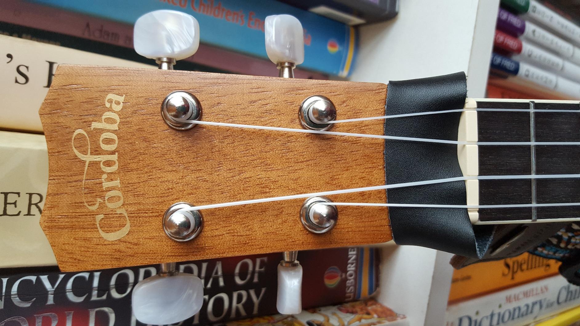 Cordoba 15CM Concert Ukulele - Hand Crafted With Mahogany Top, Back & Sides, Authentic Abalone Rosette & Satin Finish & Premium Italian Aquila Strings customer photo 2