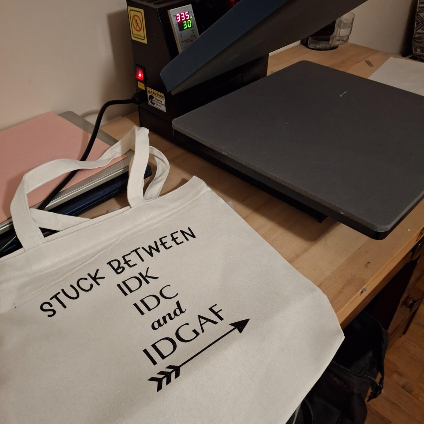 Fancierstudio Digital Heat Press 15 x 15 Sublimation Rhinestone Heat T-Shirt Machine 15x15 B/BLK customer photo 2