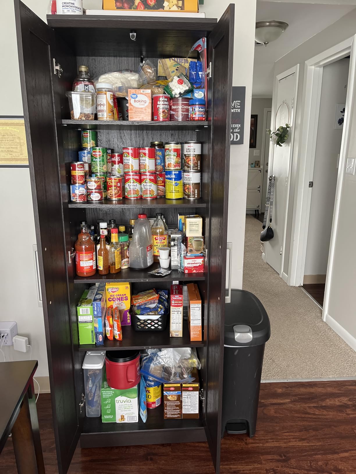 Sauder HomePlus Storage Cabinet/ Pantry cabinets, Dakota Oak finish customer photo 1