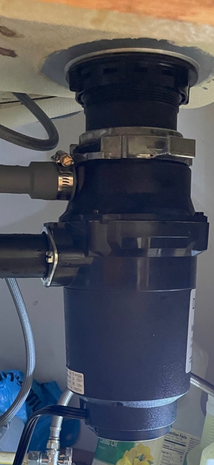 GE Disposall Continuous Feed 1/2 Horsepower Motor Garbage Disposer, GFC525N customer photo 2