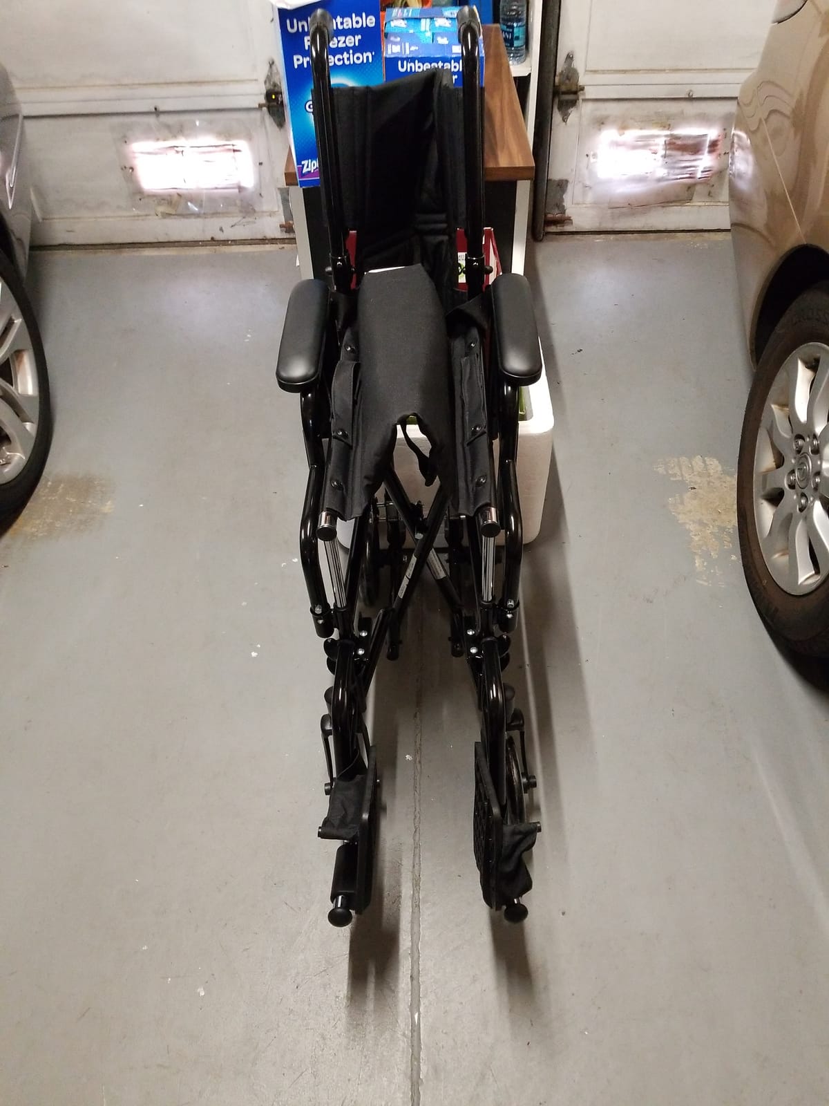 Karman Lightweight Transport Wheelchair with Removable Armrest customer photo 1