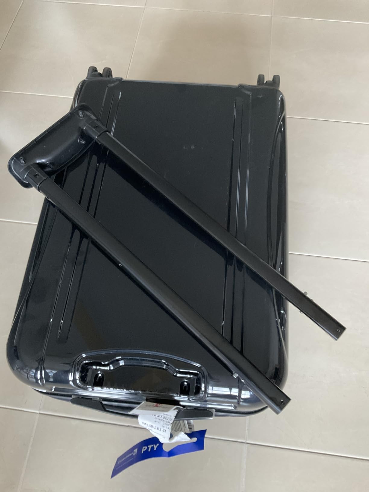 DELSEY Paris Helium Aero Hardside Expandable Luggage with Spinner Wheels, Titanium, Checked-Large 28 Inch customer photo 2