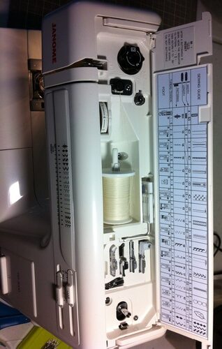 Janome HD3000 Heavy-Duty Sewing Machine with 18 Built-in Stitches + Hard Case, Aluminum Body, Strong Motor for Heavy Fabrics customer photo 1